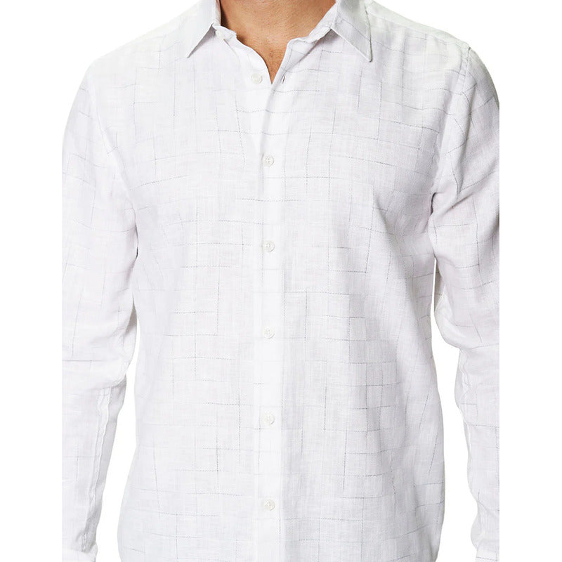 Camisa Para Hombre Manga Larga Regular Fit Marca Bobois®