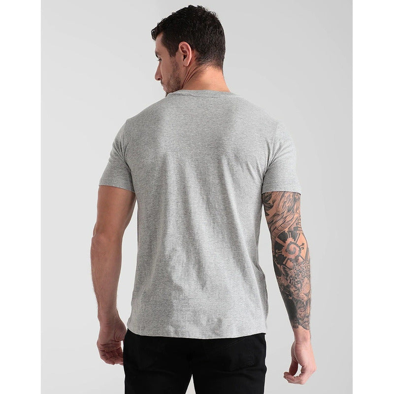 Playera Casual Básica De Hombre Marca Losan®