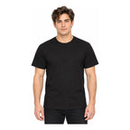 Playera Casual Básica Unisex Mod. 4148 Marca Skannda® Negro Lisa G