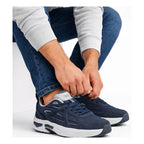 Tenis Retro Para Hombre Con Gel Anti Shock M.424101 Flexi® Azul Marino 27 Mx