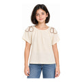 Blusa Ligera Casual Infantil Y Juvenil 6006 Marca Mayoral® Hueso Lisa 14 Años