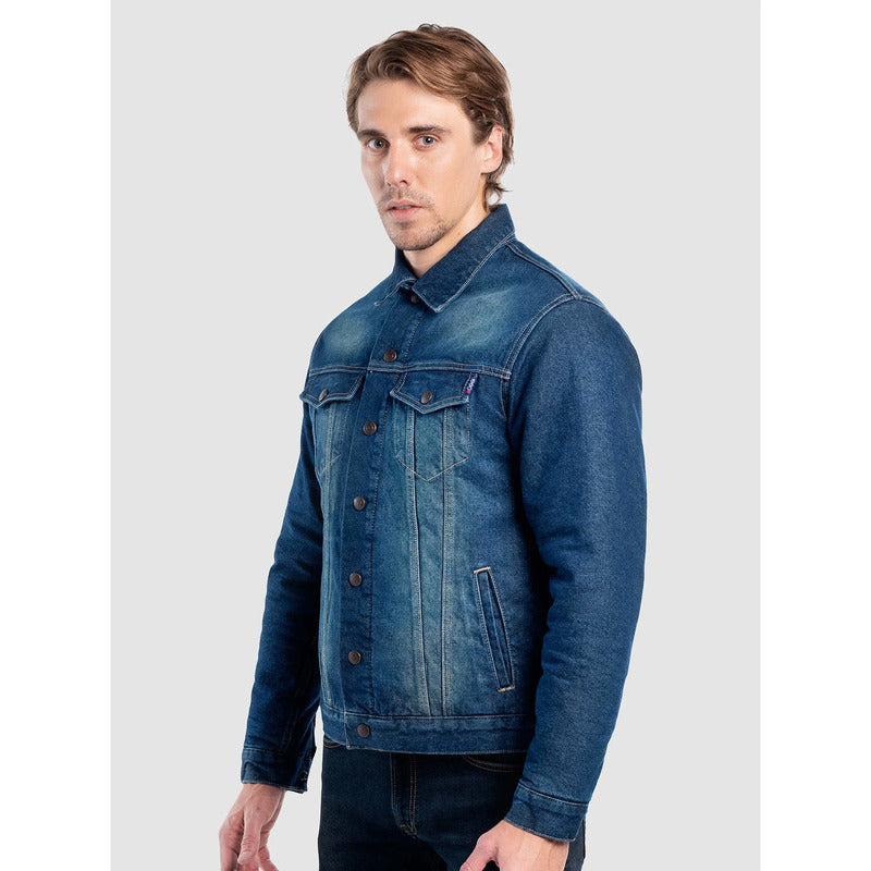 Chamarra Vaquera De Mezclilla Regular Fit Para Hombre Oggi®