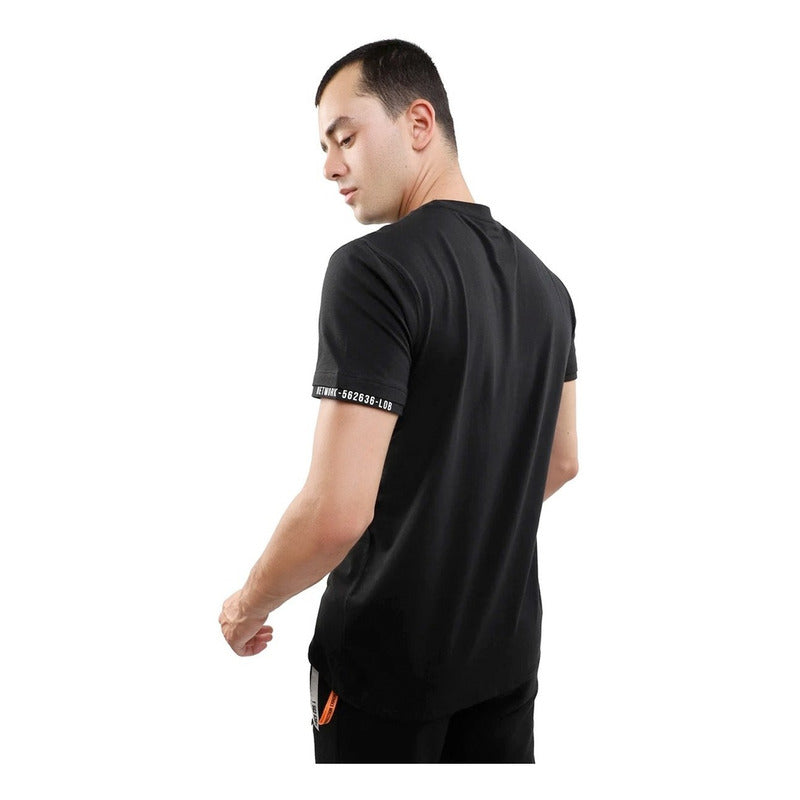Playera Manga Corta Marca Lob® Mod.cppm0974