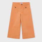 Pantalón Largo Ancho Para Niña Mod.3587 Marca Mayoral® Melocoton Lisa 8 Años