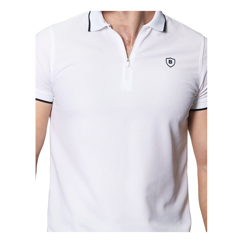 Playera Polo Para Hombre Mod. A41413 Marca Bobois®