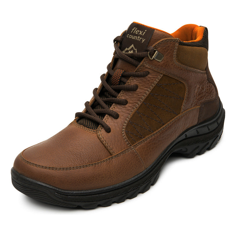 Bota Country Para Hombre Outdoor Mod.66518 Marca Flexi®