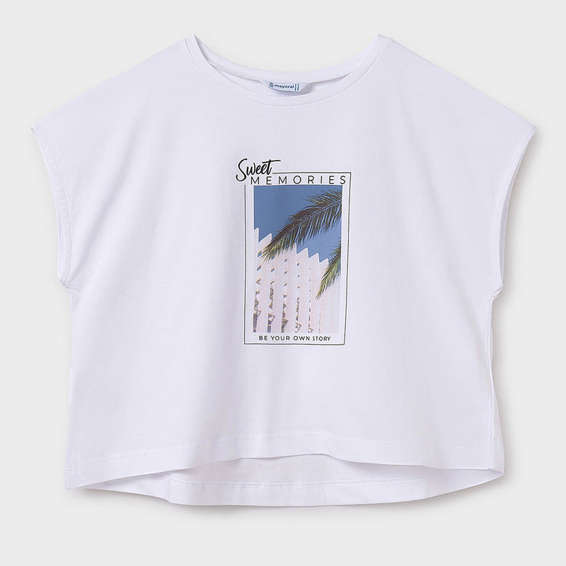 Blusa Casual Cómoda Para Niña Mod.6026 Marca Mayoral®