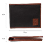 Cartera De Hombre Mod. B76-0020-1 Marca Polo Club ® Negro Liso
