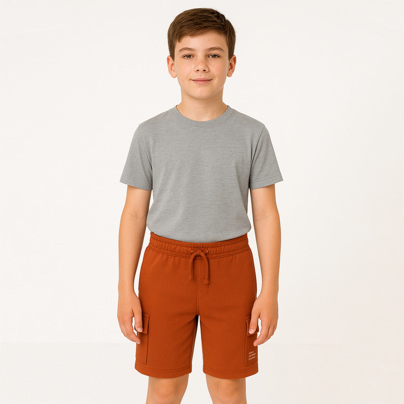 Short Bermuda Para Niño Mod. Ljbap0602_24014 Marca Losan®