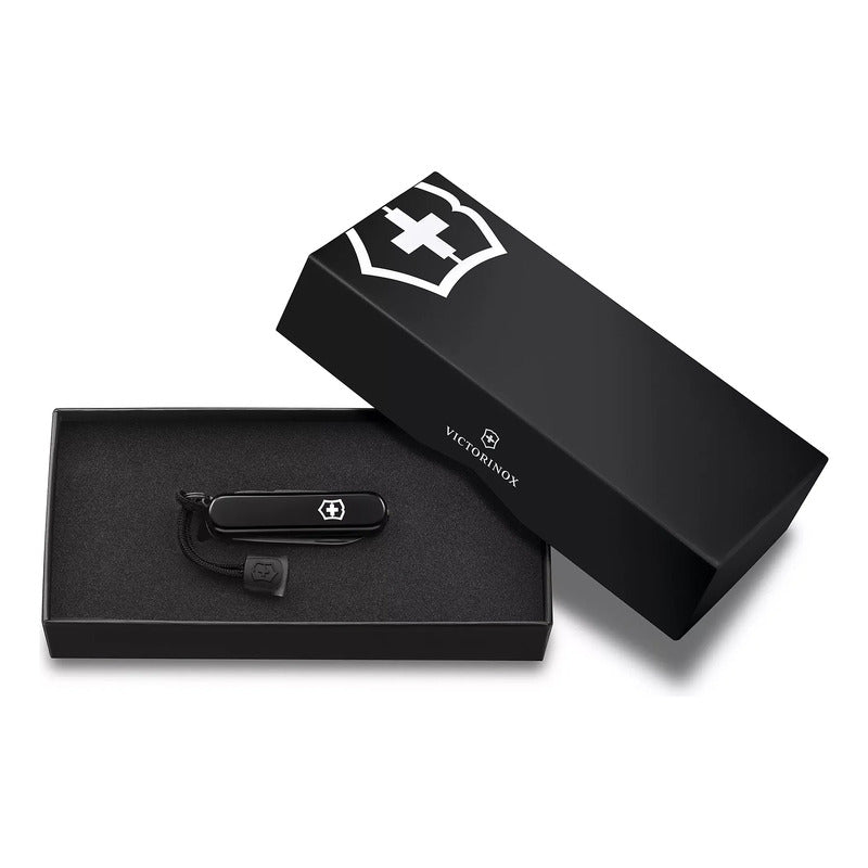 Navaja De Bolsillo Con Luz Led 0.6226.31p Marca Victorinox® Negro