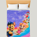 Cobertor Ligero Super Suave Matrimonial Diseños Providencia® Paw Patrol Torre 850 G Multicolor