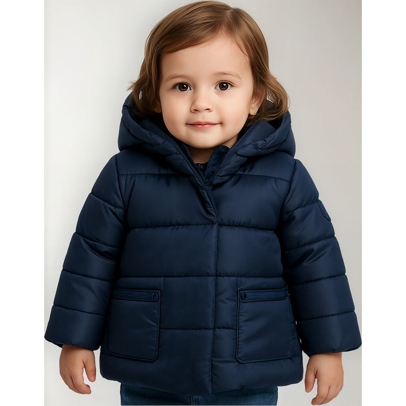 Chamarra Para Niña Mod.4429 Marino Marca Mayoral® Marino 3 Años Liso