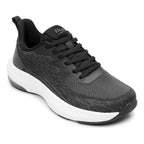 Tenis Tejido Para Mujer Con Gel Anti Shock 138803 Flexi® Negro Tejido 24 Mx