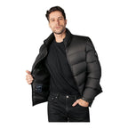 Chamarra De Hombre Mod.cw86-pol7123 Marca Green Lander® Negro Ch Lisa