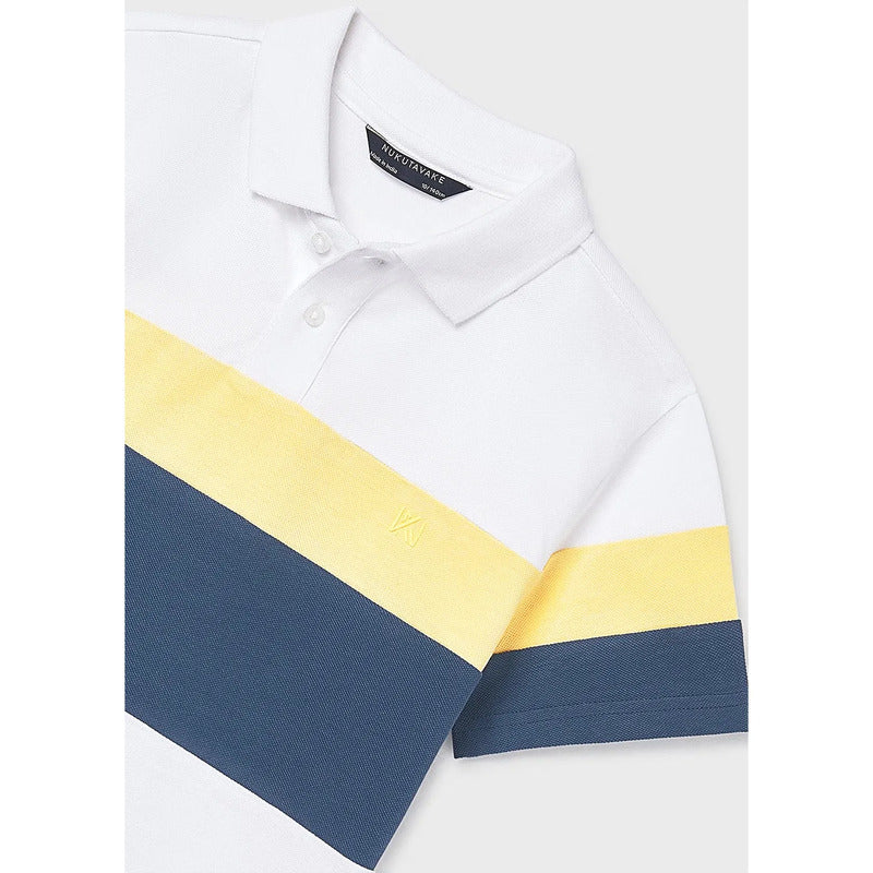 Playera Polo Infantil Y Juvenil Mod.6168 Nukutavake Mayoral® Multicolor 8 Años Lisa