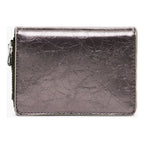 Monedero Pequeño Para Mujer Mod. 25wayp38/9067 Desigual® Gris Metalizado