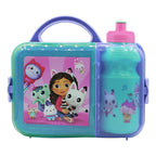 Lonchera Infantil De Plástico Con Botella Diseños Varios