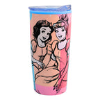 Vaso Termo Con Tapa 450ml Para Adulto Diseños Varios