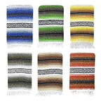 Falsa Mexicana Artesanal Multiusos 6pz Mayoreo 190x120cm Multicolor 2