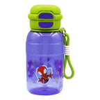 Botella 2 En 1 Tapa De Boquilla Y Popote Con Asa 650ml