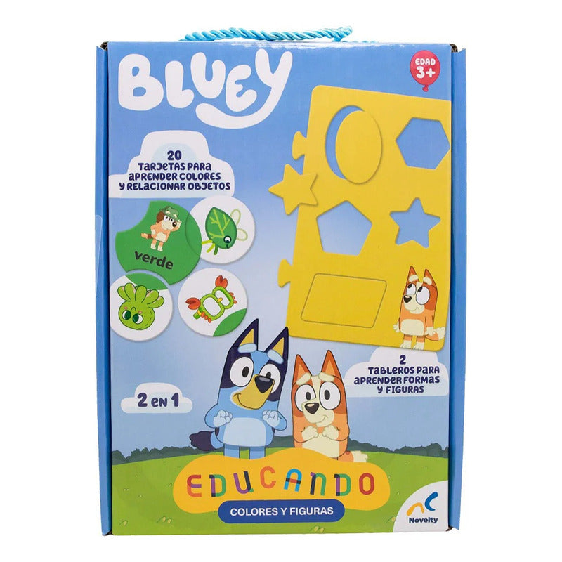 Juego De Mesa Educando Bluey Mod. Jca-3959 Marca Novelty®