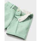 Bermuda Lino Para Bebe Mod.1237 Eucalipto Marca Mayoral®