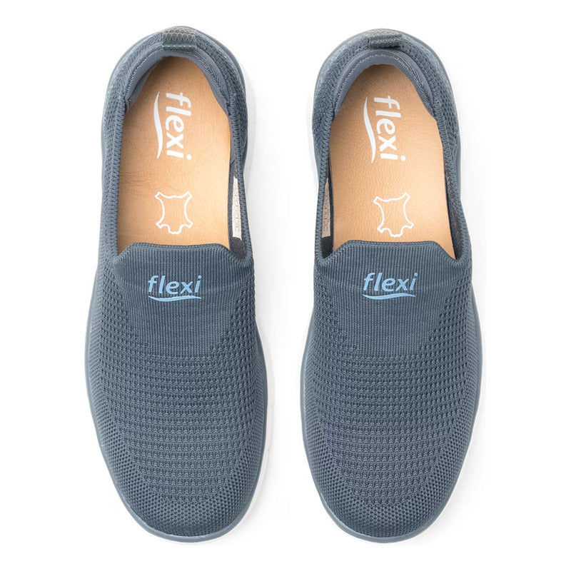 Tenis Slip On Para Mujer Mod.125607 Marca Flexi®