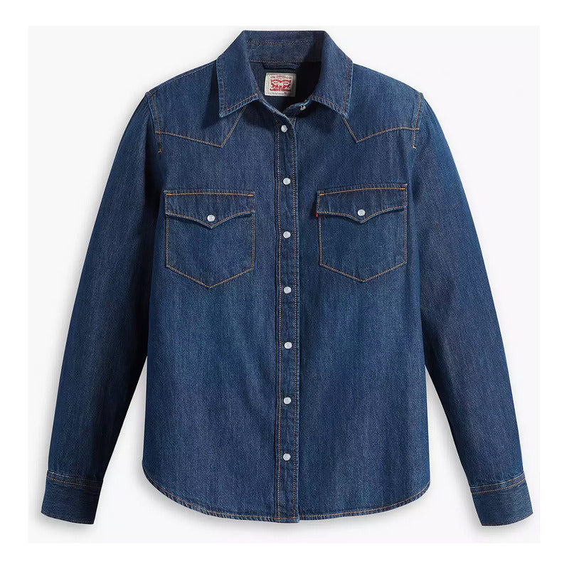 Camisa De Mezclilla Para Dama Mod. The Western Marca Levis®