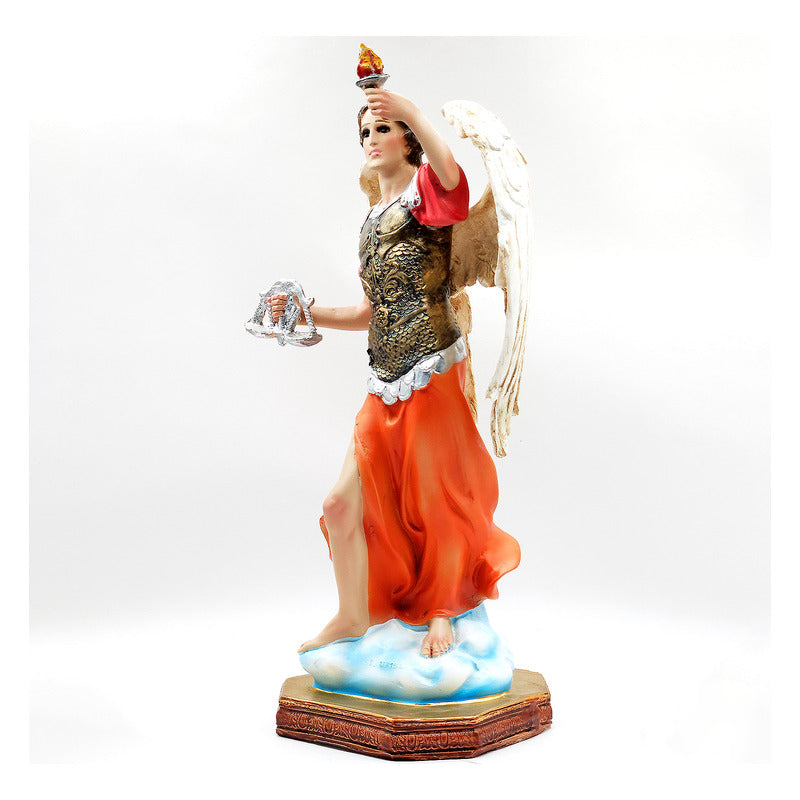 Imagen Religiosa De Resina Decorativa Angel Protector