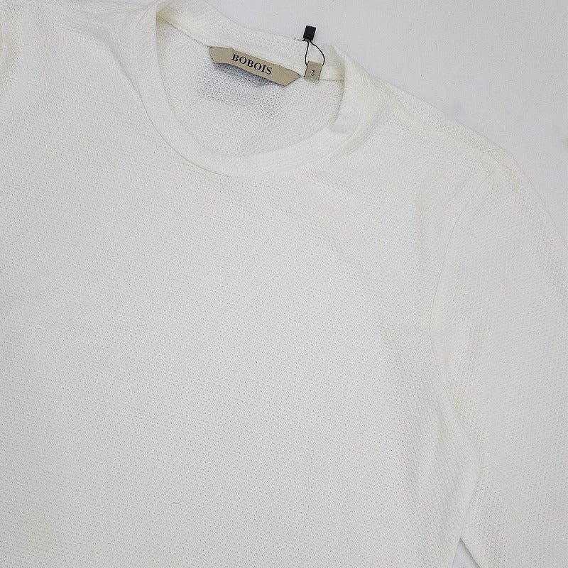 Playera Para Hombre Jacquard Mod.a55314 Marca Bobois®