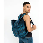 Mochila Artesanal Tejida Tipo Morral Con Bolsillo Frontal 10kg