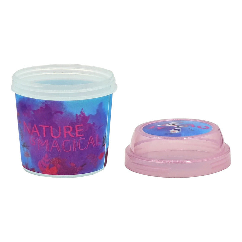 Topper Recipiente 11 Cm Para Comida Diseño Lenticular Niños