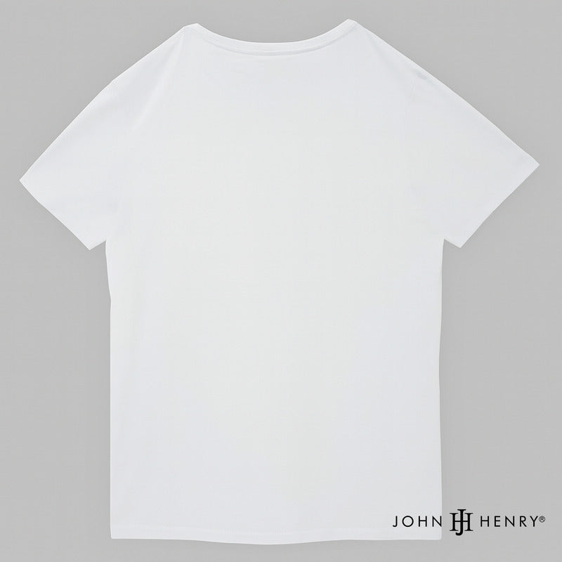 Set De 3 Playeras Algodón Cuello Redondo Mod. Cr John Henry®