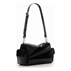 Bolso Patch Texturas Para Mujer Mod.24saxp75/2000 Desigual® Negro Lisa Níquel