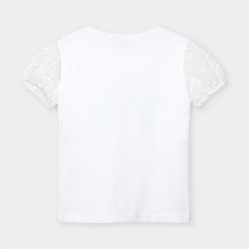 Blusa De Niña Con Estampado Flores Mod.3001 Marca Mayoral®