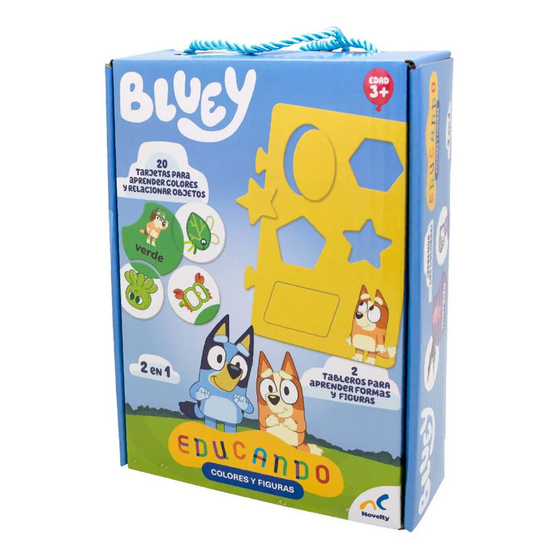 Juego De Mesa Educando Bluey Mod. Jca-3959 Marca Novelty®