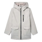 Chamarra Juvenil Impermeable Mod.6418 Marca Mayoral® Gris 18 Lisa