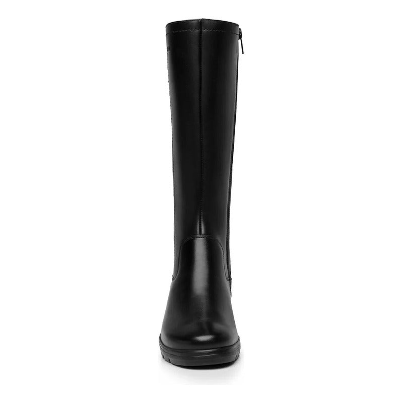 Bota Alta Para Dama Tacón 4 Cm Mod. 104829 Marca Flexi®