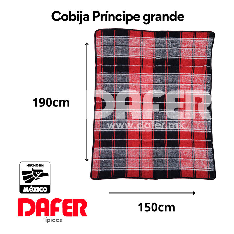 Cobija Mexicana Príncipe De Color Grande 1.5k 1.9x1.5m