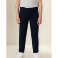 Pantalón Juvenil De Vestir Casual Mod.530 Marca Mayoral® Azul Marino Liso 14