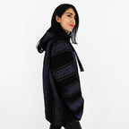 Suéter Poncho Canguro Artesanal Hoodie Acrilico Colores