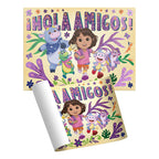 Rompecabezas Dora La Exploradora Infantil 60 Piezas Cilindro