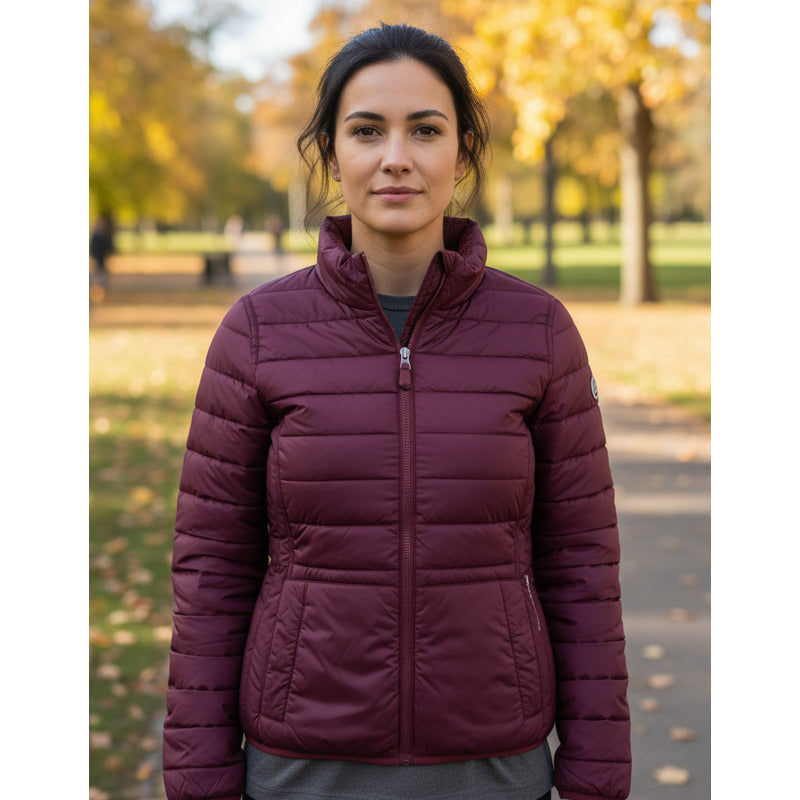 Chamarra Doble Cara De Mujer Mod. Dw80-pol8603 Greenlander®