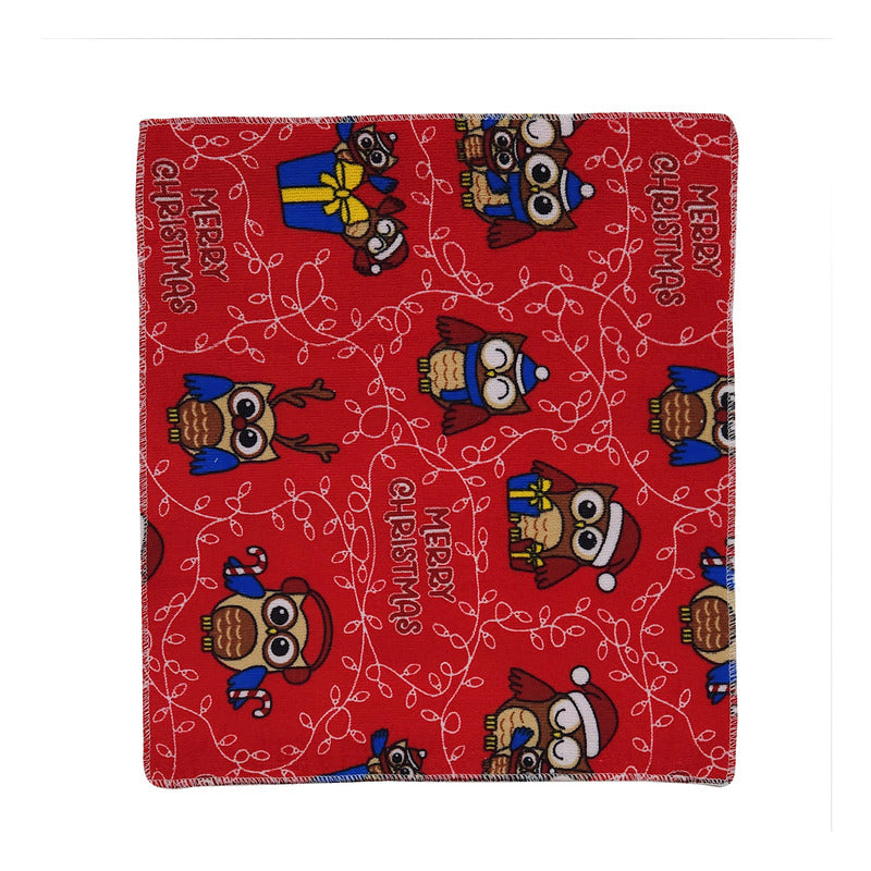 Servilleta De Cocina Multiusos Microfibra Estampada 40x40 Cm