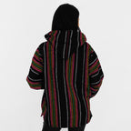 Suéter Poncho Canguro Artesanal Hoodie Acrilico Colores