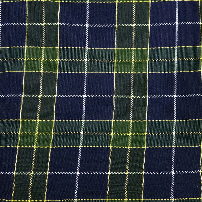Rollo De Tela Escolar 50% Algodón 30mx1.5m Marca Dafer® Verde/multicolor Escolar