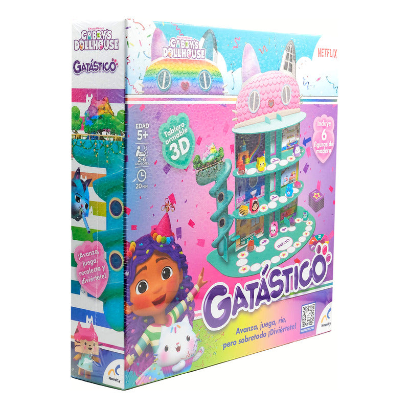 Juego De Mesa Gabbys Dollhouse Gatifantastico Novelty®