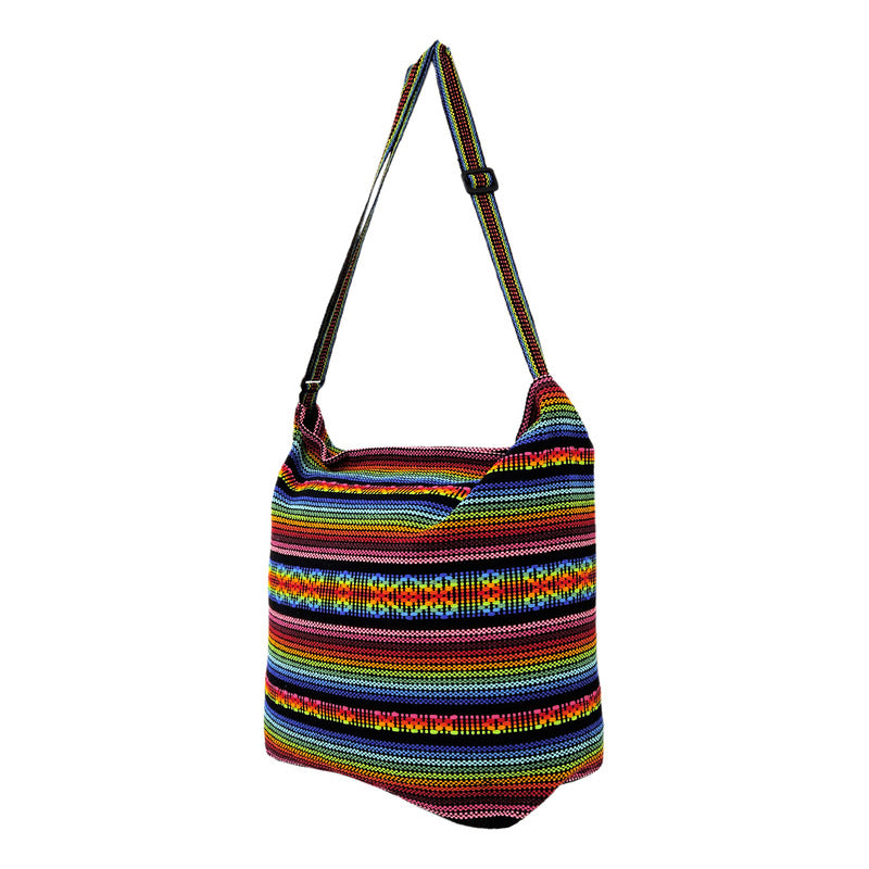 Bolsa Artesanal De Playa Tipo Tote Para Mujer 52x42cm