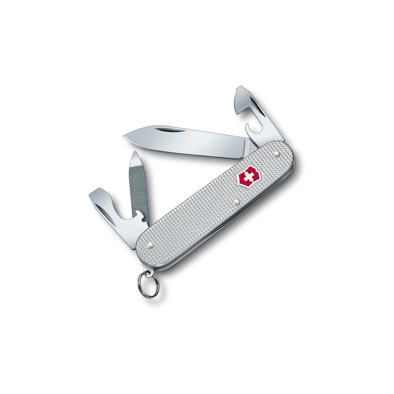 Navaja Cadet Alox 9 Usos Mod.0.2601.26 Marca Victorinox® Plateado