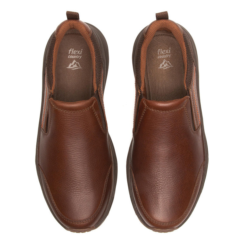 Zapato Confort Para Hombre Mod.410907 Marca Flexi®